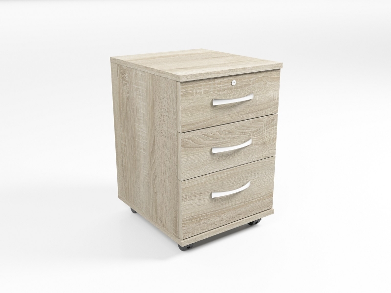 Тумба выкатная 550 x 360 x 450 (3 шуф.) арт. 5125